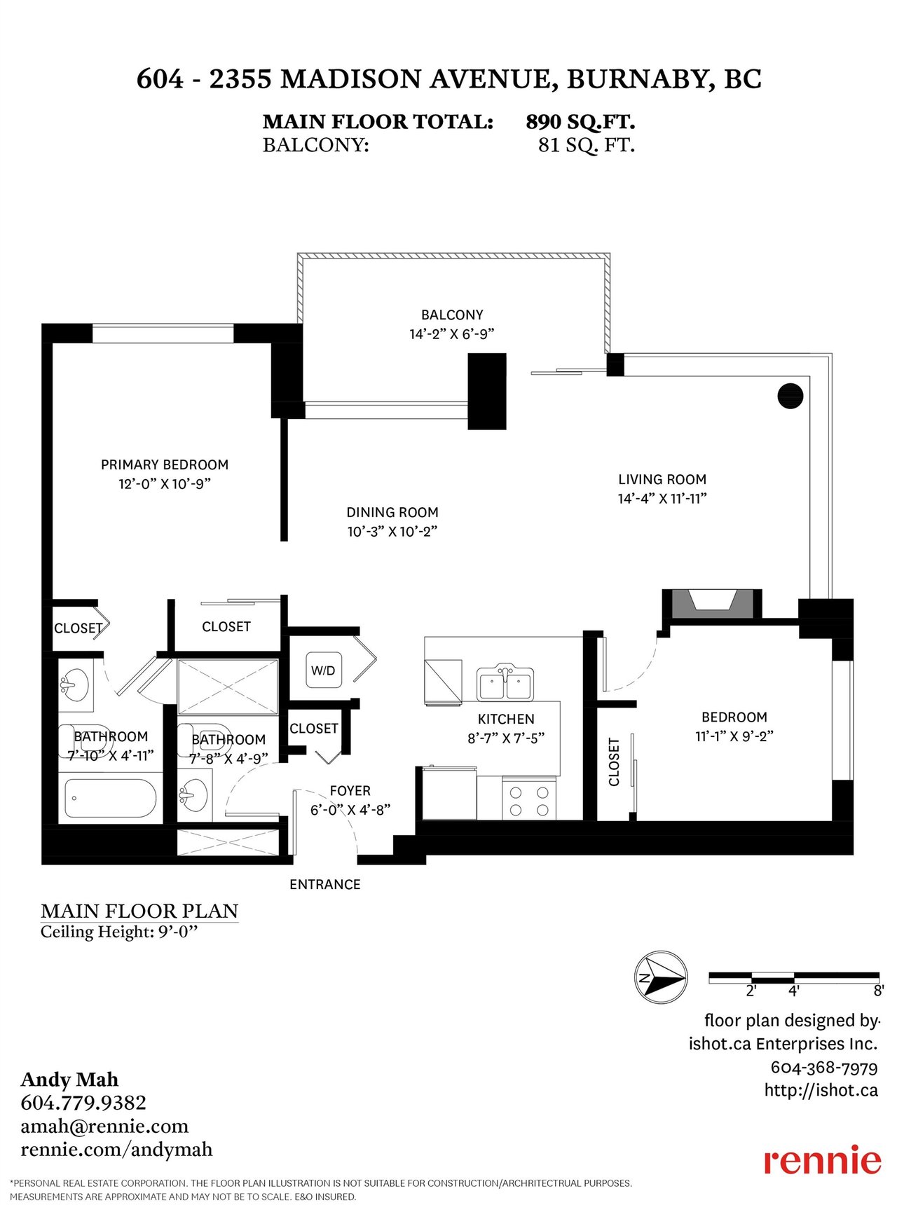 604-2355 Madison Ave