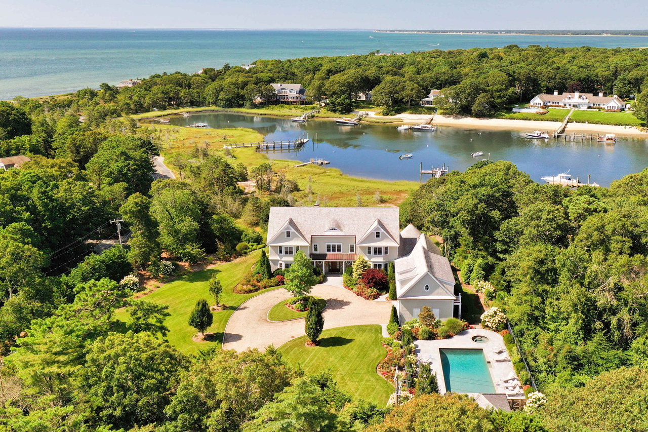 Osterville Waterfront with Private Dock