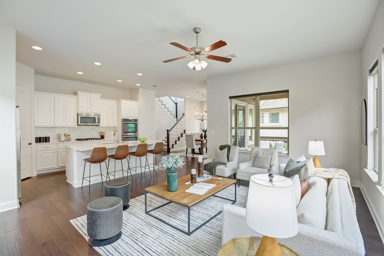 Spacious 4-Bedroom Home in The Preserve at Four Points – A+ School District, Open Floorplan, Luxurious Primary Suite, Covered Patio, and More!