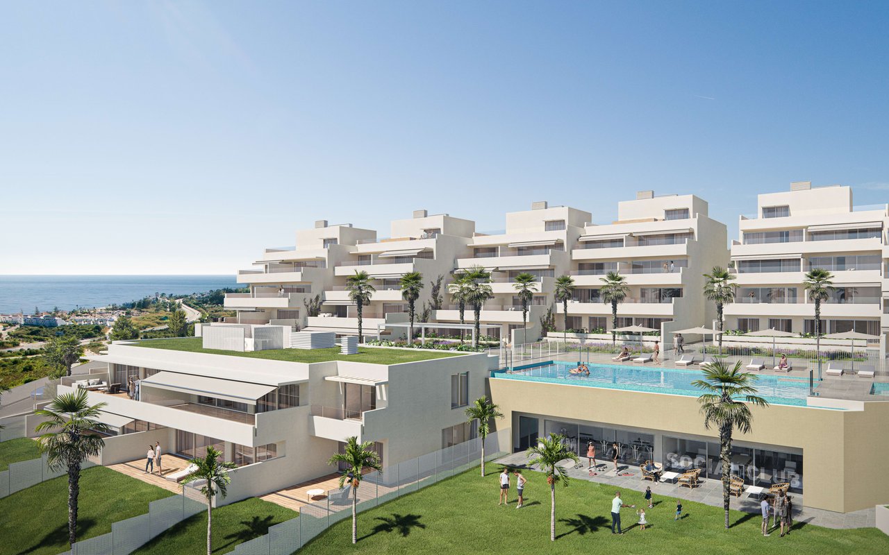 New development in Marbella, Spain.