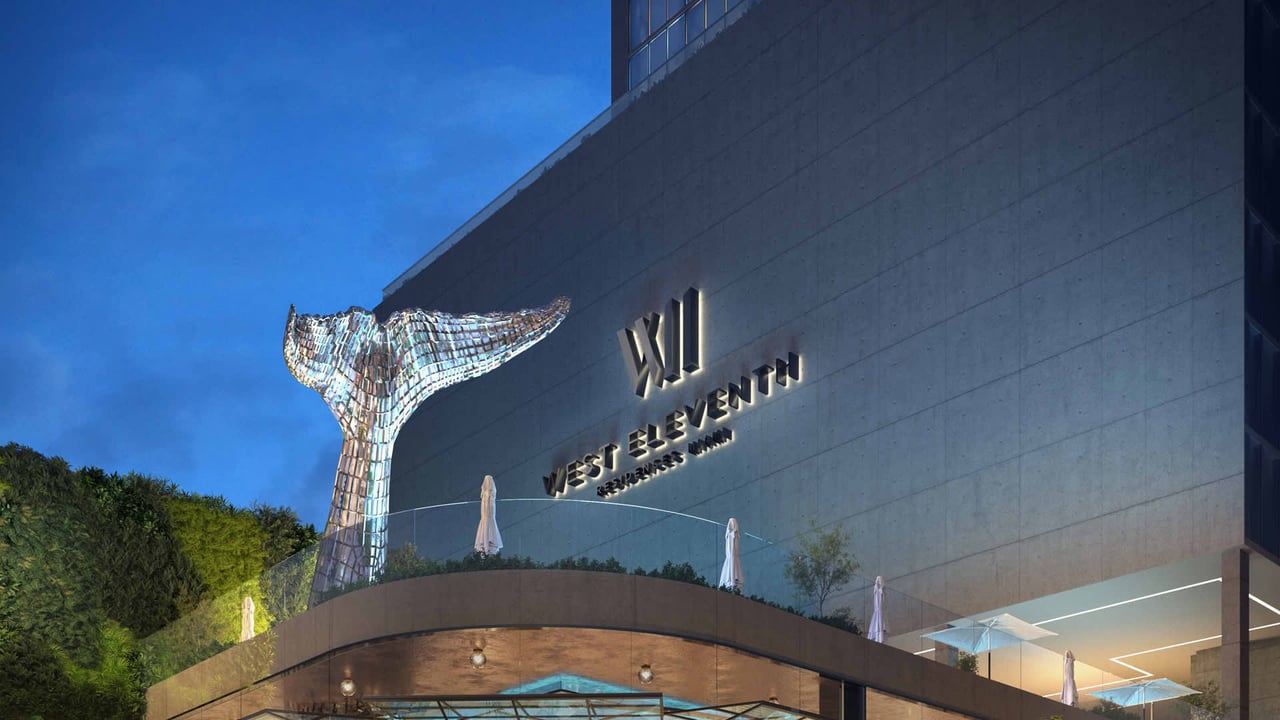 West Eleventh ground level exterior 