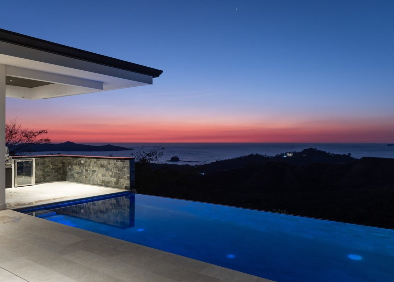 Panoramic Ocean View Villa, Flamingo, Guanacaste