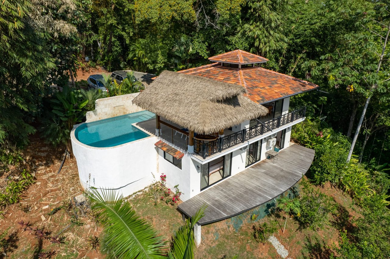 Ocean + Jungle Views at Canto de Mar Dominicalito