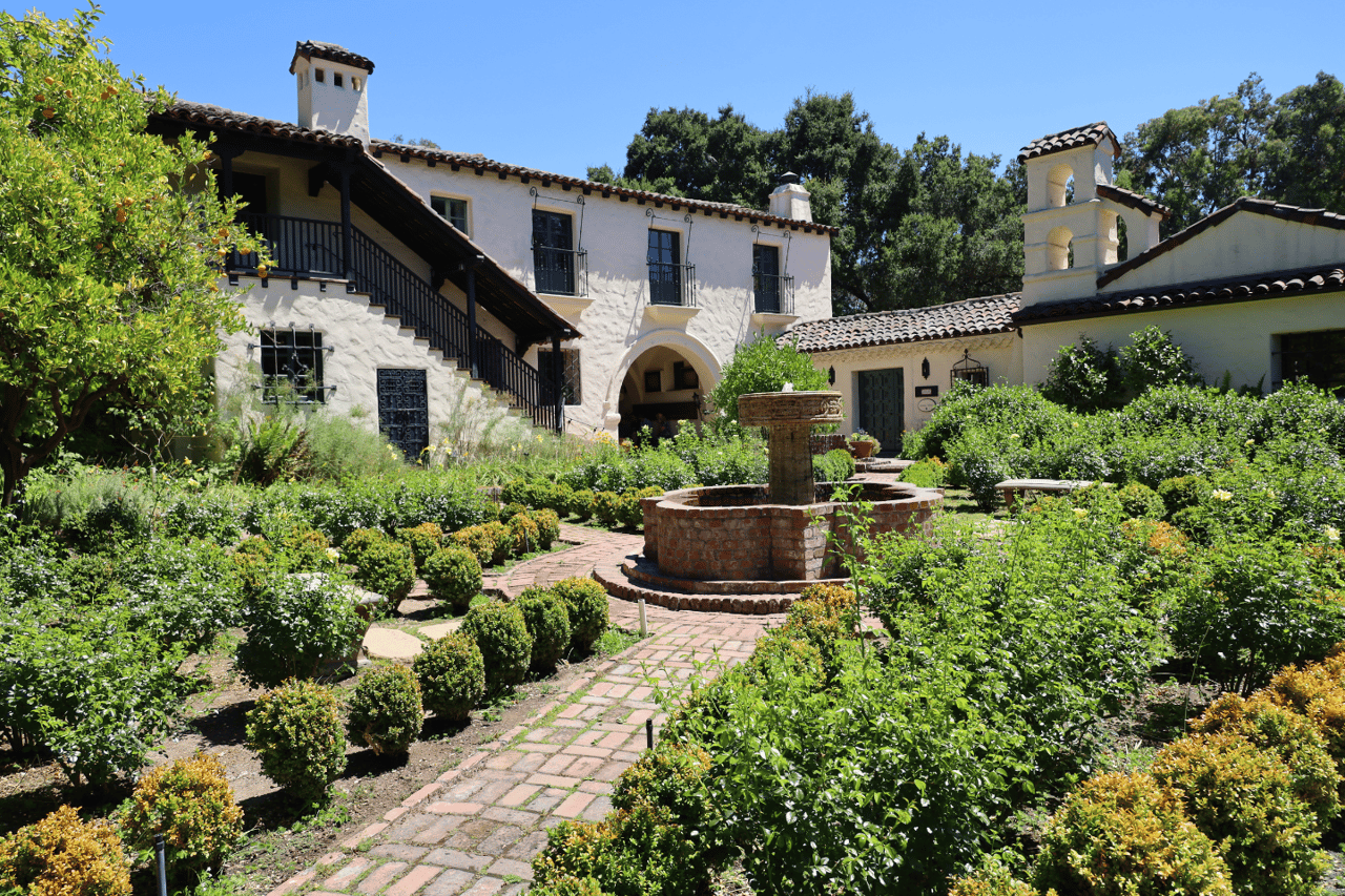 Garden at Menlo Park Allied Arts Photo