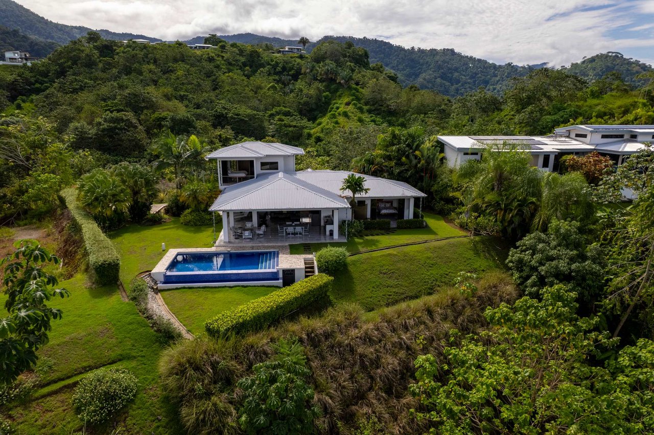 ELEGANT LUXURY HOME PLUS EXTRA LOT WITH OCEAN AND MOUNTAIN VIEWS