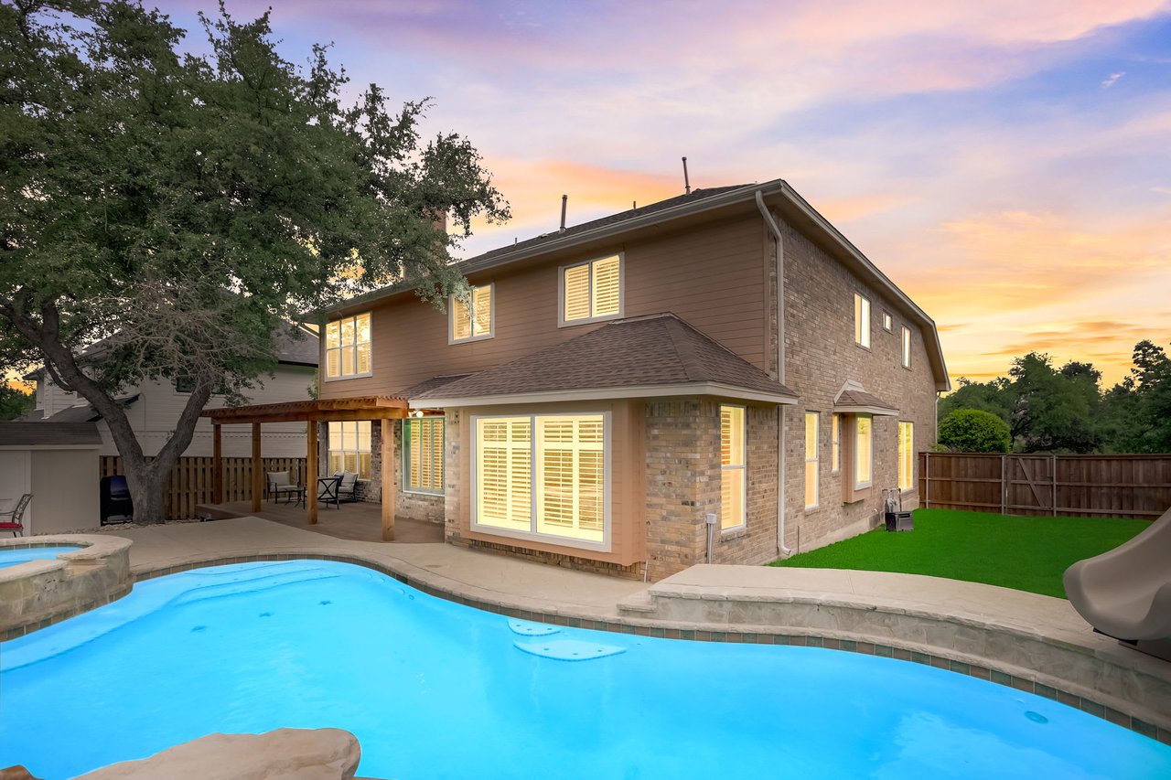Captivating Cul-de-Sac Home in River Place with Upgrades & Sparkling Pool/Spa!