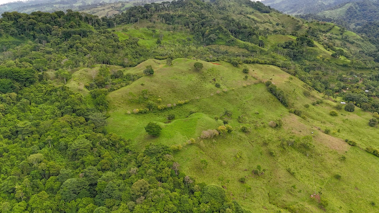 Breathtaking 210 Foot Waterfall on Over 200 Acres of Land in the Lush Hills & Mountains of Perez Zeledon – with SO MANY Additional Development Options!