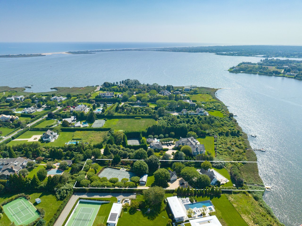 New Construction Opportunity with Tennis and Dock