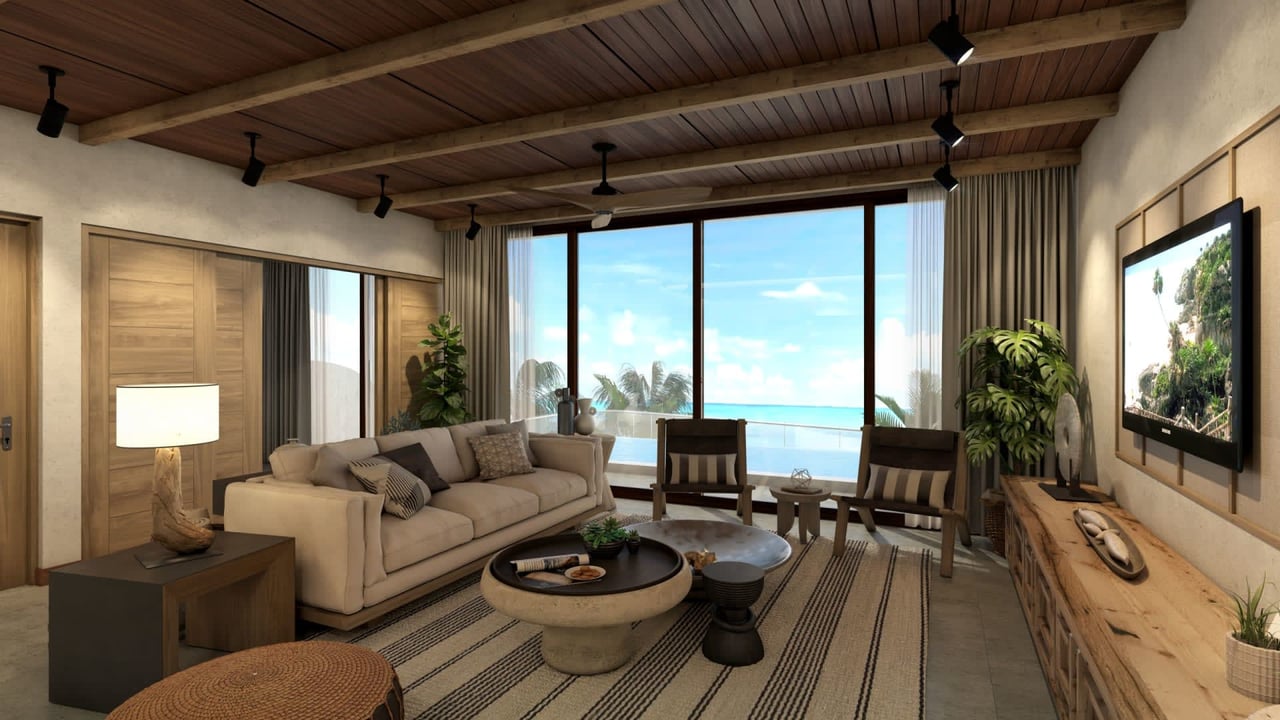 BEACHFRONT PENTHOUSE WITH SPACIOUS DECK AND IMPRESSIVE OCEAN VIEWS