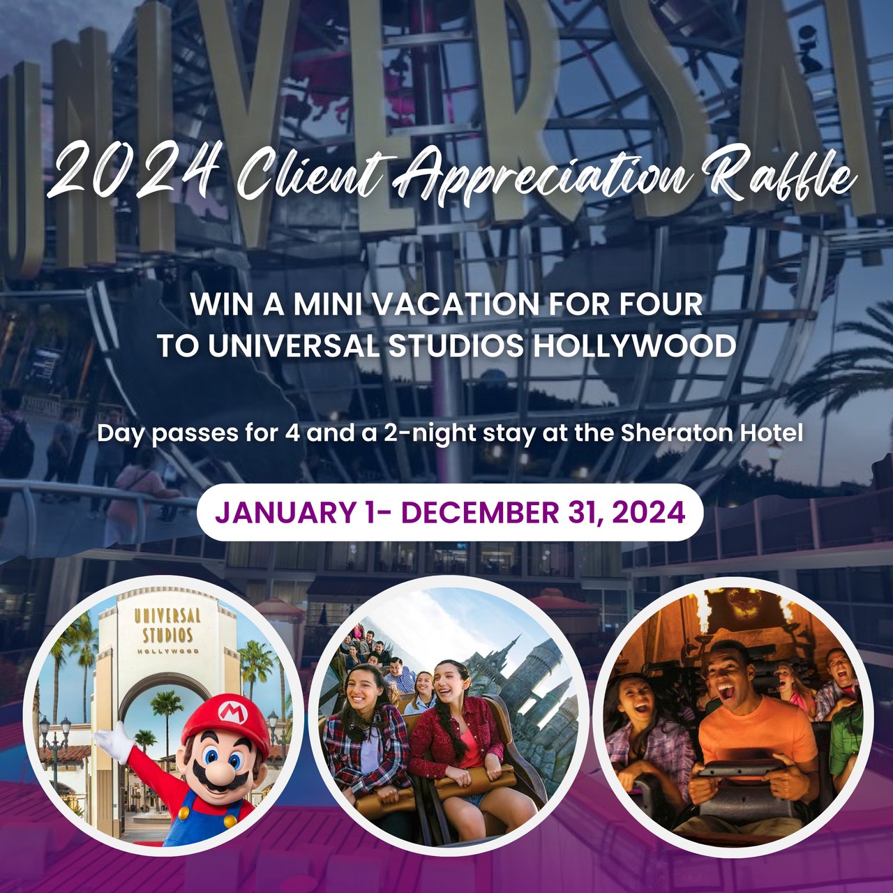 2024 CLIENT APPRECIATION RAFFLE