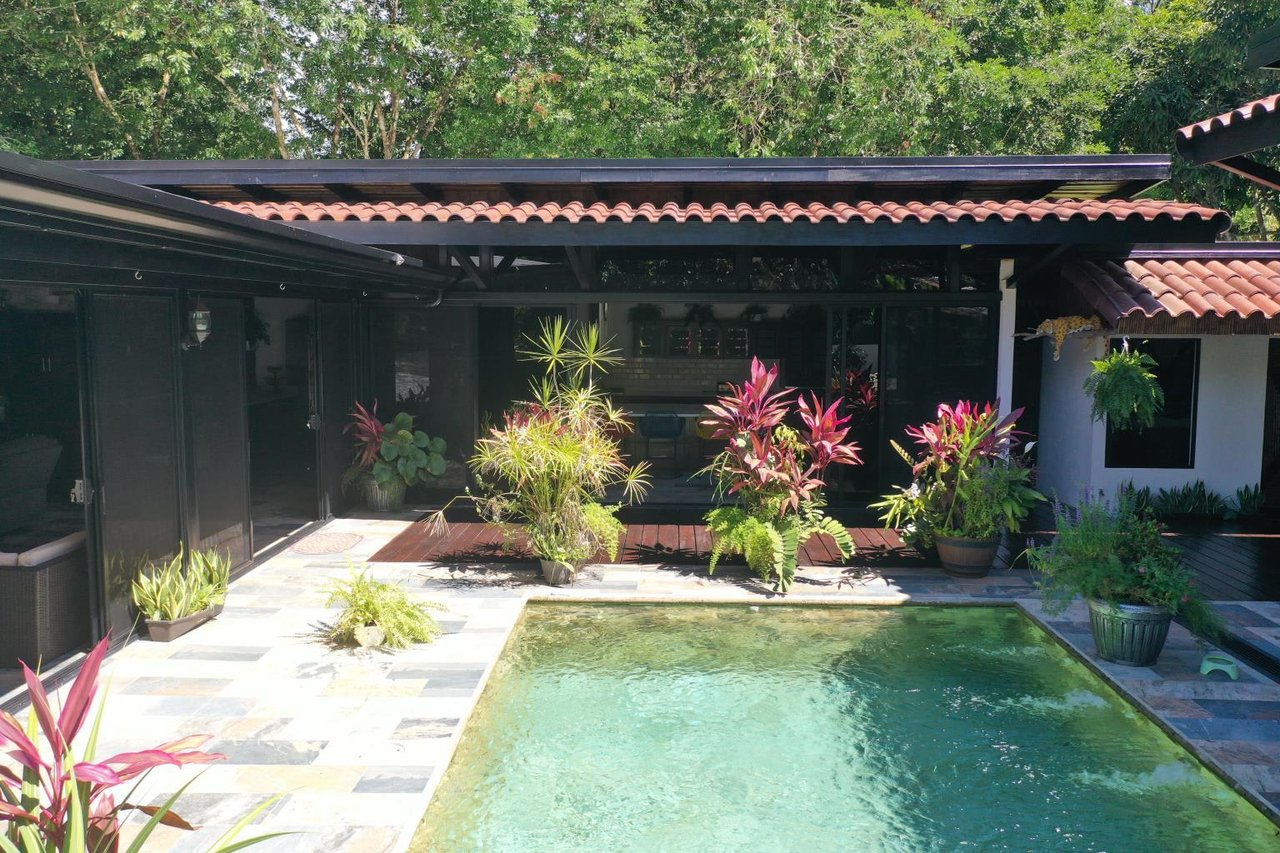 3 Bedroom Home Plus 8 Cabins, Pool, Caretaker House, Tons of Room to Expand