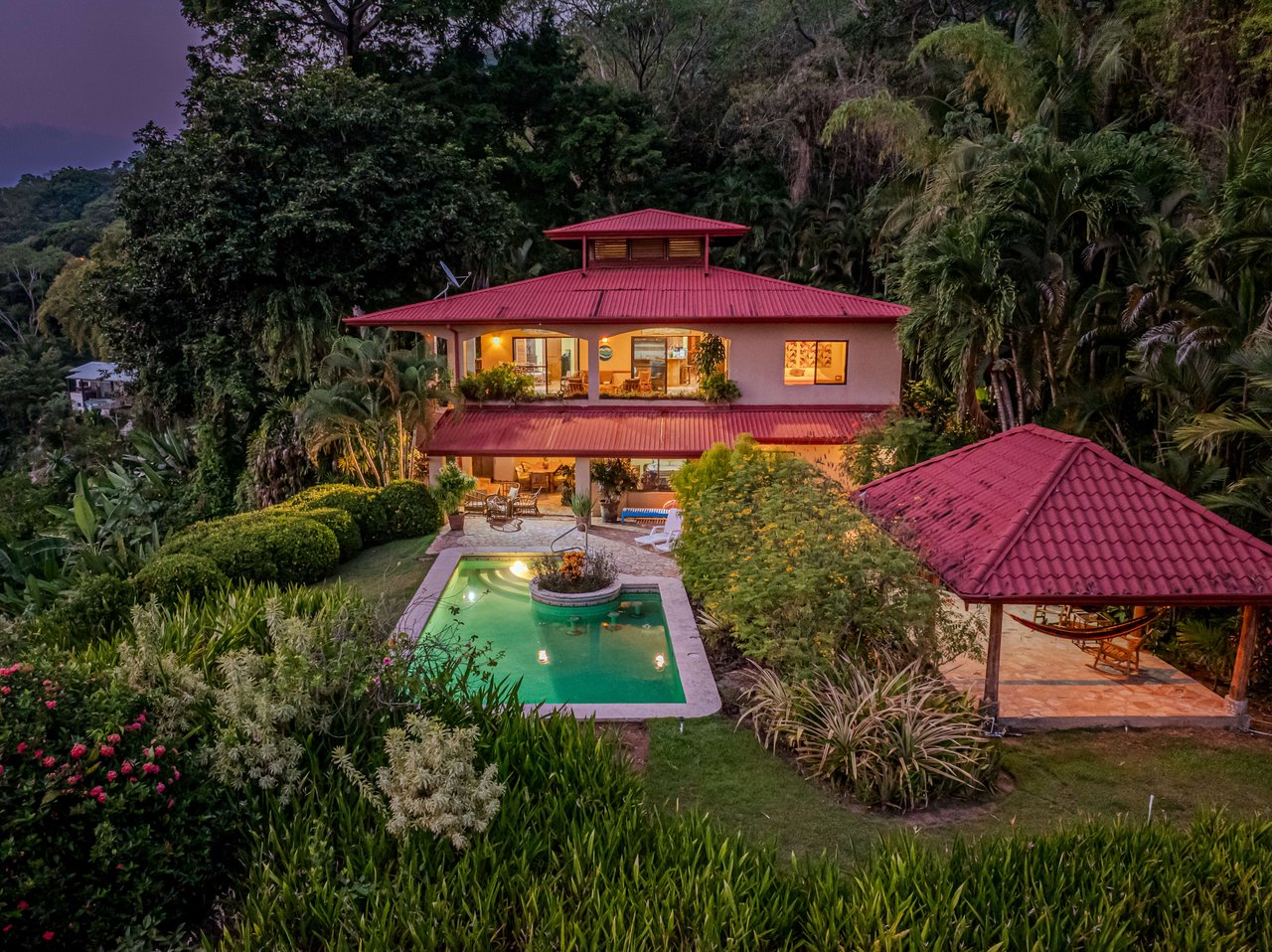 Private Family Estate with Stunning Sunsets and Pacific Ocean Views for Miles!