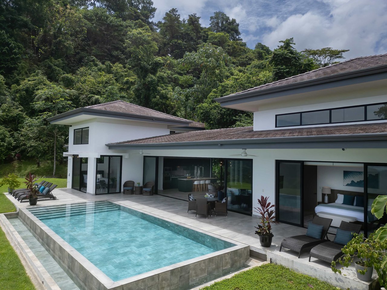 Elegant Estate with Ocean & Jungle Views