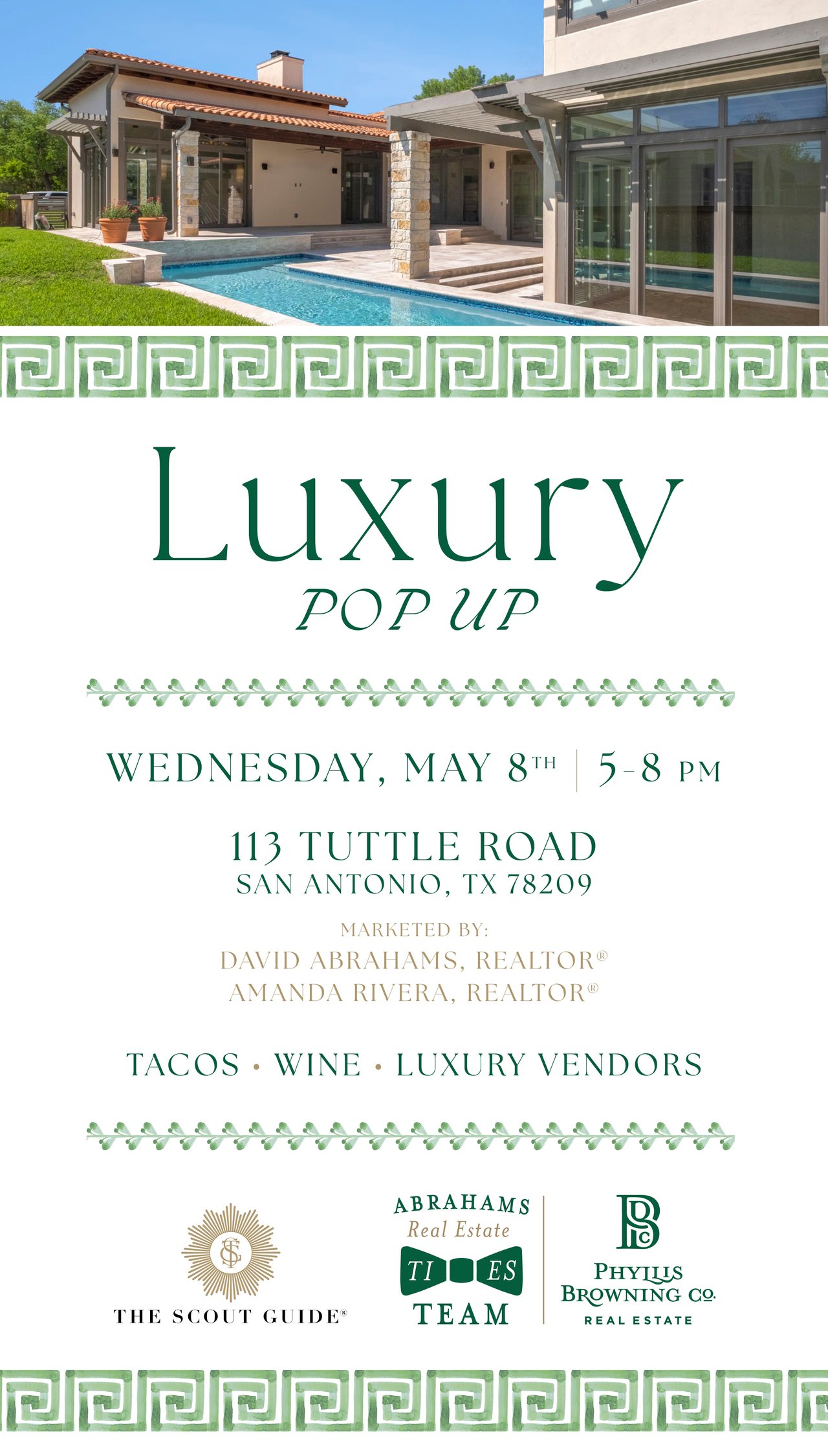 Luxury Pop Up | May 8 | 113 Tuttle Road