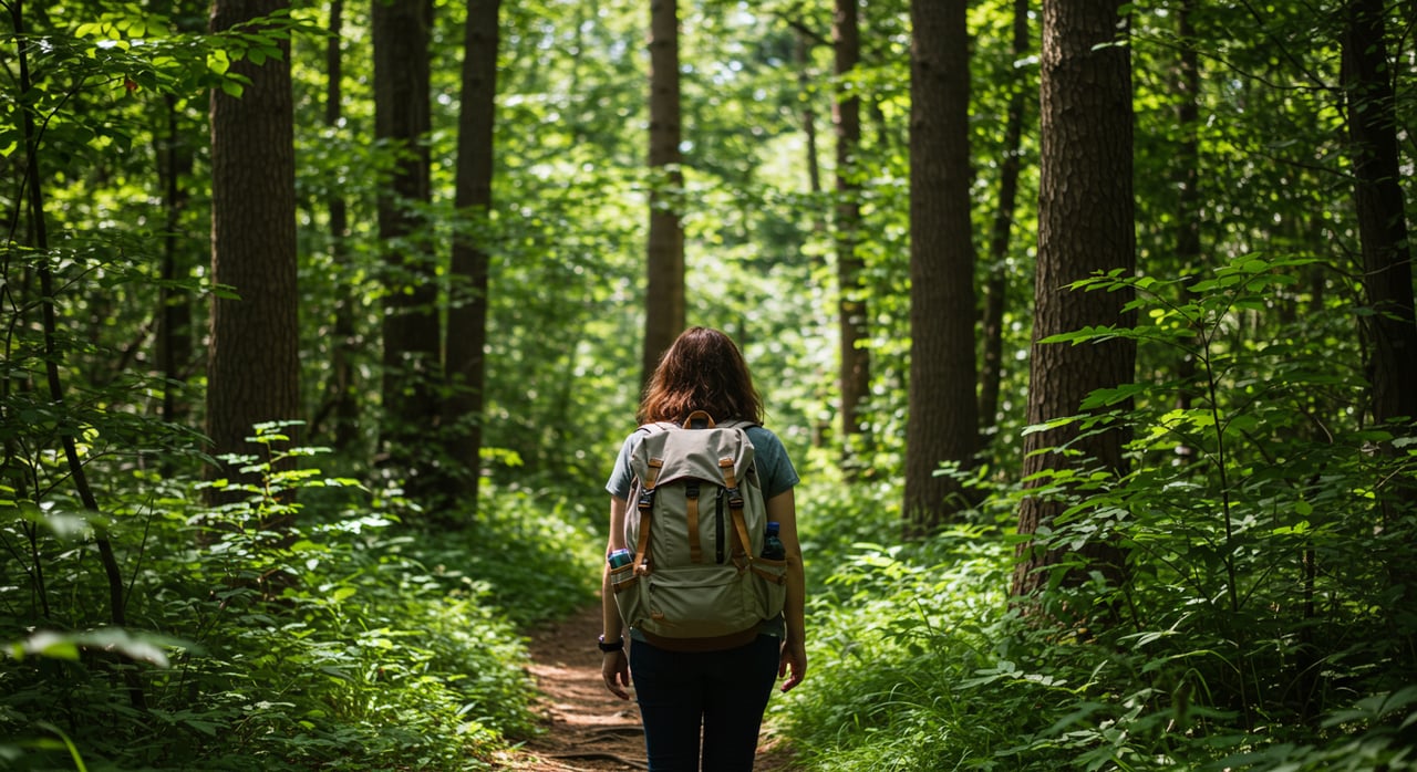 Hiking in New Albany