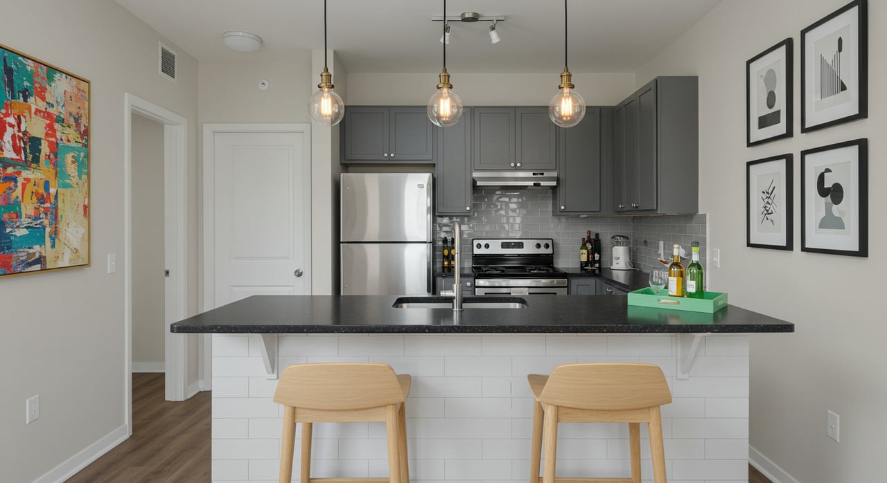 Charcoal Grey Kitchen