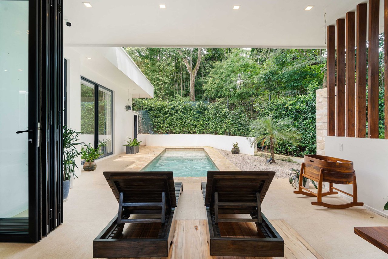 Welcome to Casa Kalyla | This well-designed home is just a 2-minute drive from the surf break at Playa Grande and is the house you have been looking for!