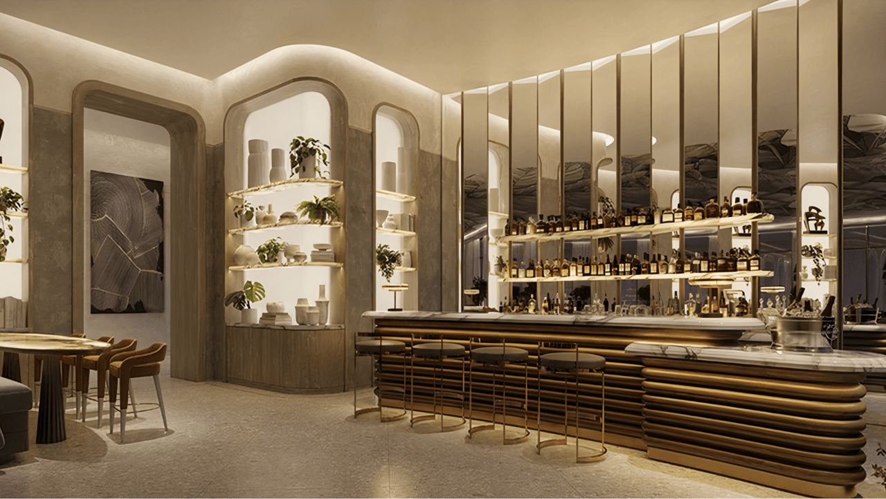Viceroy Brickell residents lounge and bar
