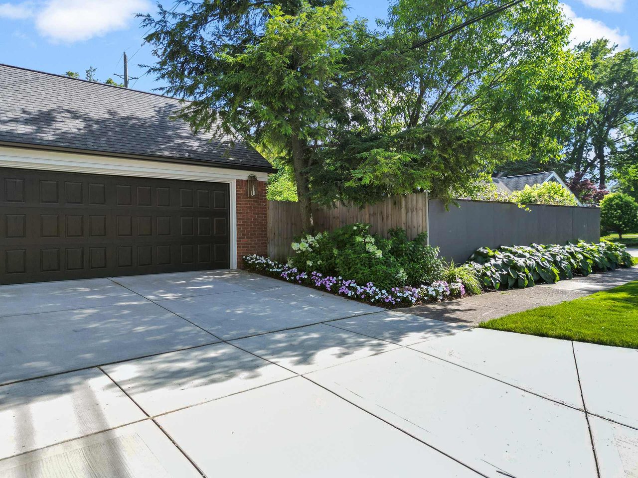 Private Patio with Charming Curb Appeal