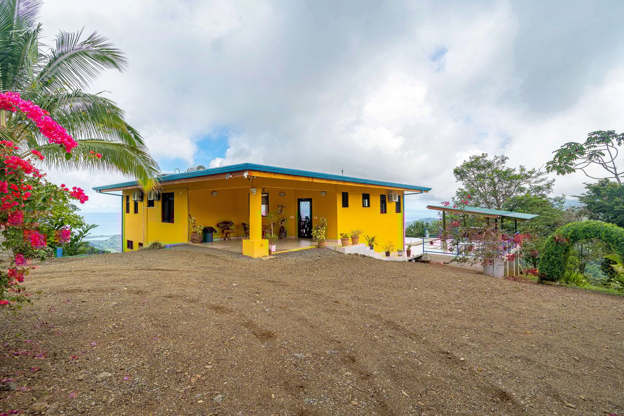 Luxury Ocean View 4-Bedroom Villa For Sale Overlooking the Village of Ojochal