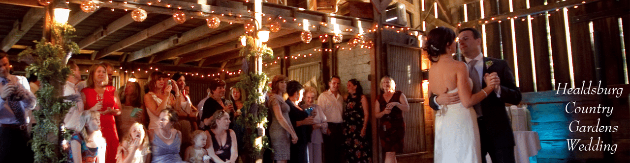 Healdsburg Country Gardens Weddings & Special Events SOLD