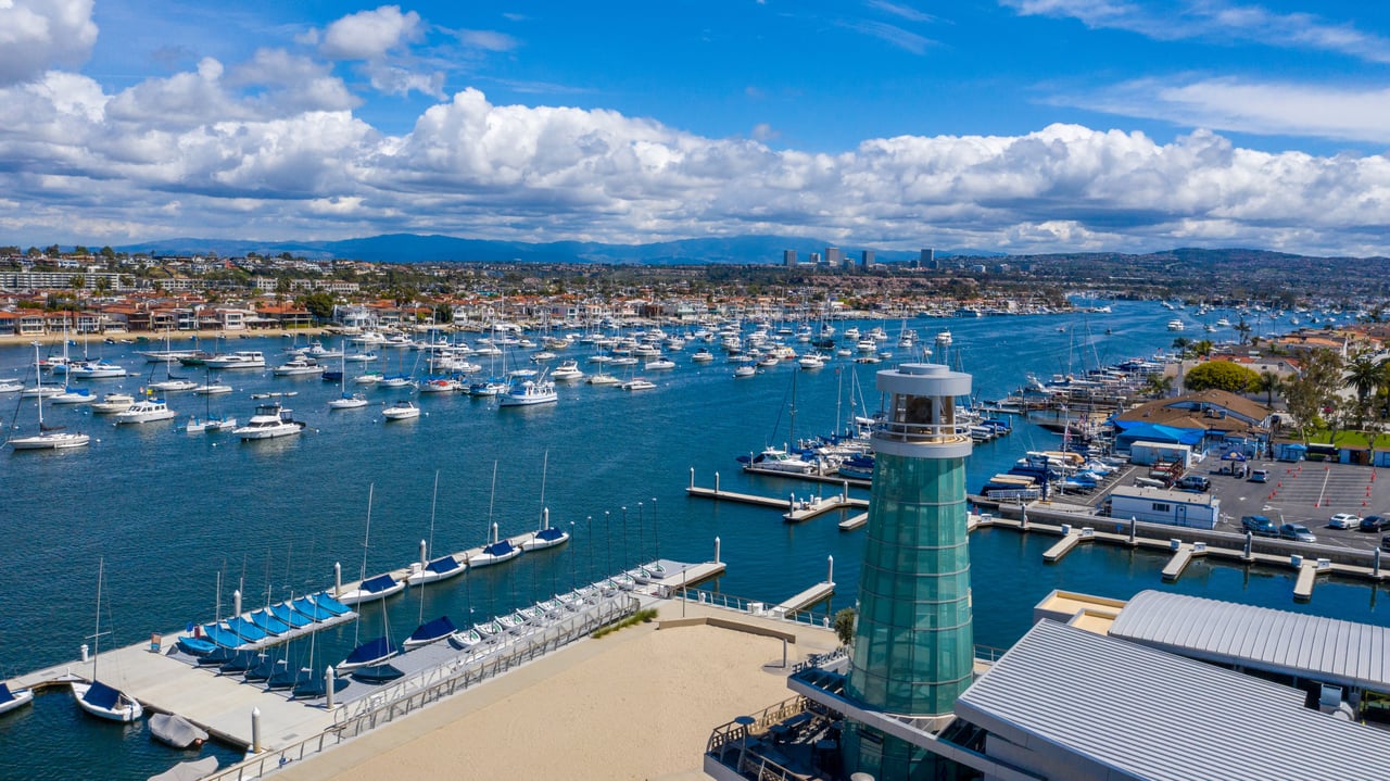 Newport Harbor Area & Islands