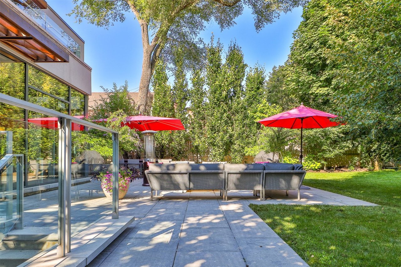 SOLD: Stunning and Sleek Design Built On Spectacular Lush Pie Shaped Lot