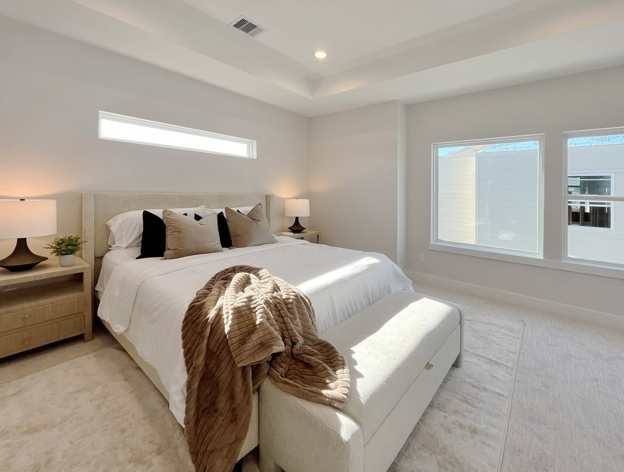 master bedroom in Eastwood Estates