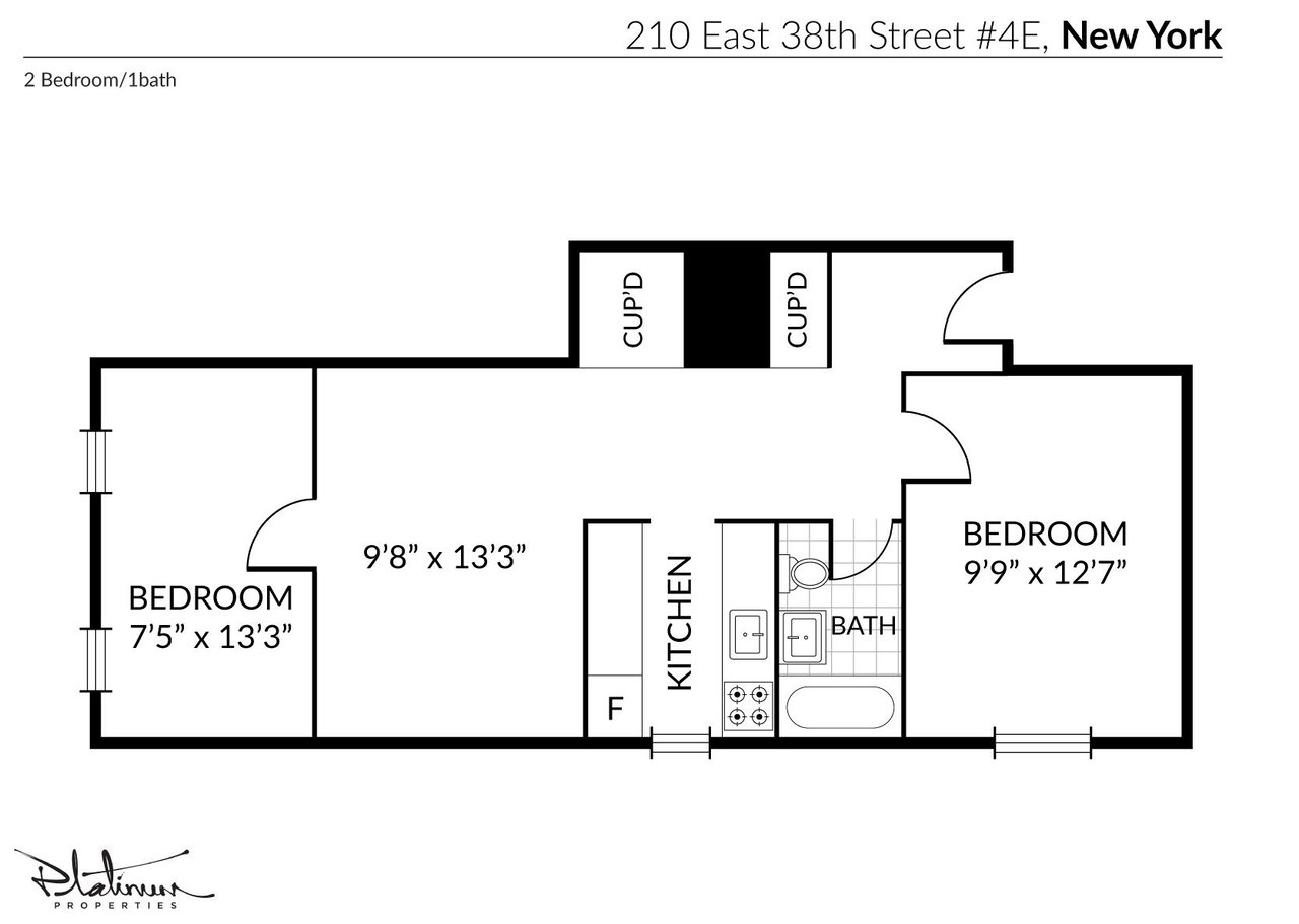 210 East 38th Street, Apt 2-E