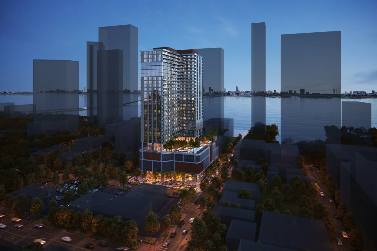 May 2024 The 38-story Edgewater Tower is now moving into the construction permitting phase.