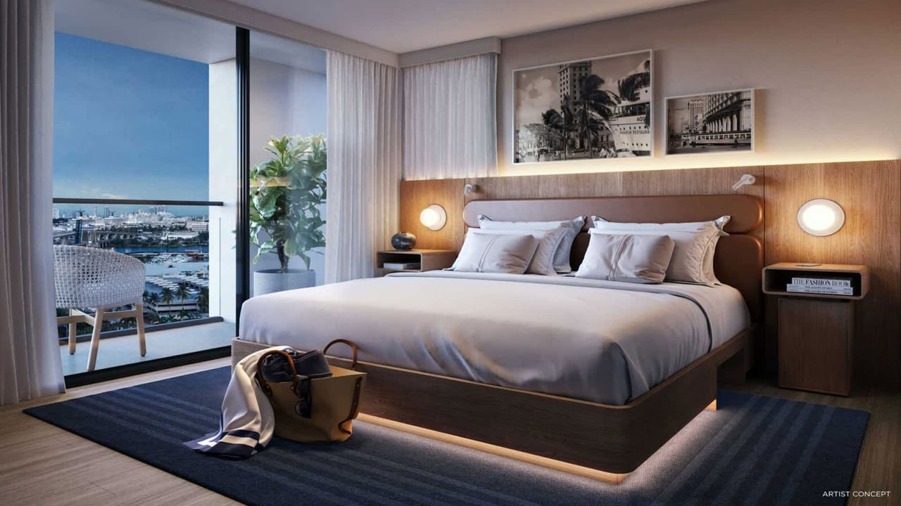 Gale Miami bedroom