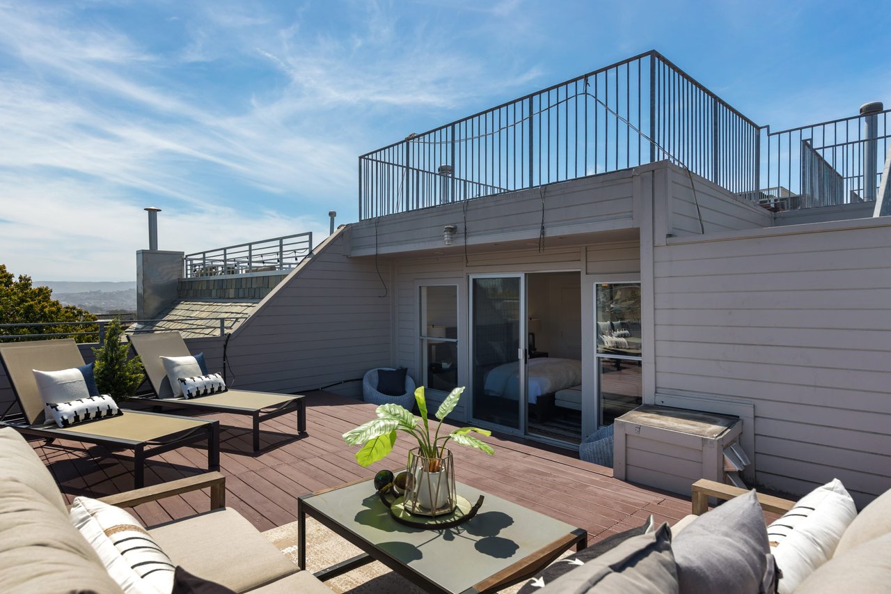 Three Levels with Roof Deck