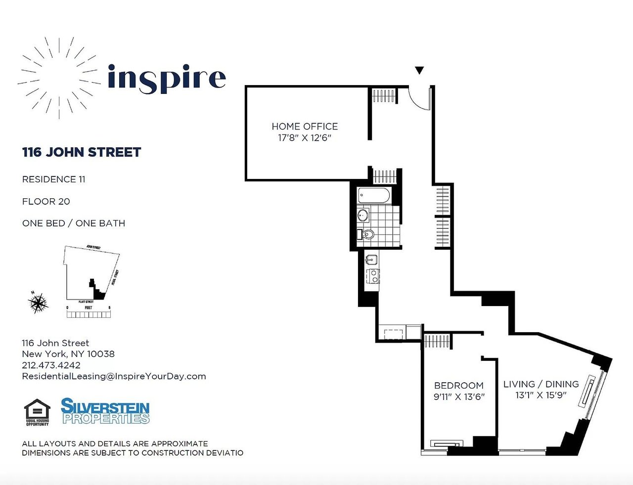 116 John Street, Apt 1911
