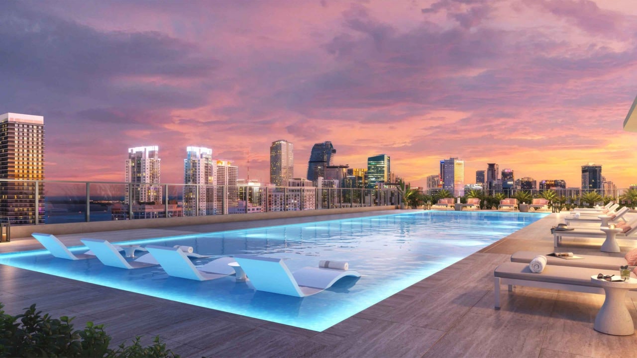 Merrimac Ventures & Aria Development Group have officially commenced construction on one of Downtown Miami's most sought-after condo towers, the sold-out 600 Miami Worldcenter.