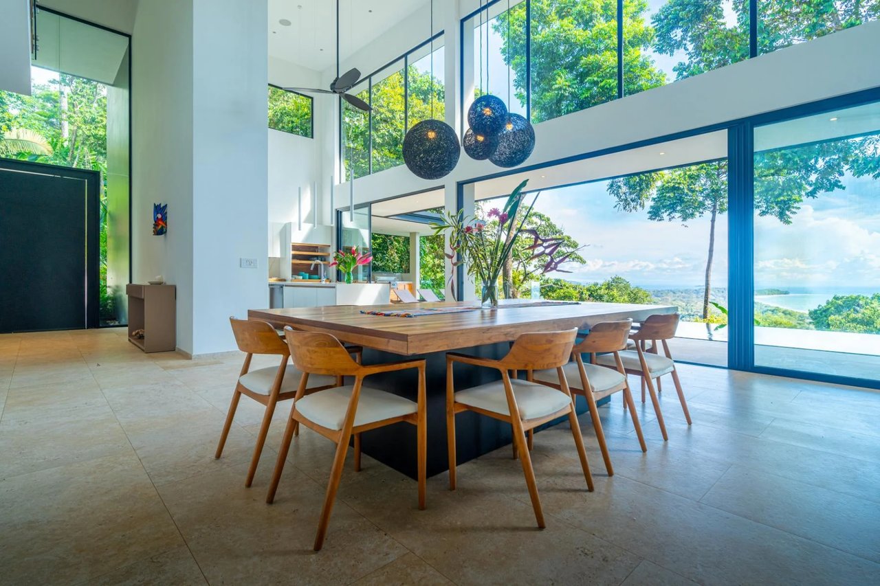 Whale Tail View Ridgetop Home, Uvita, Puntarenas