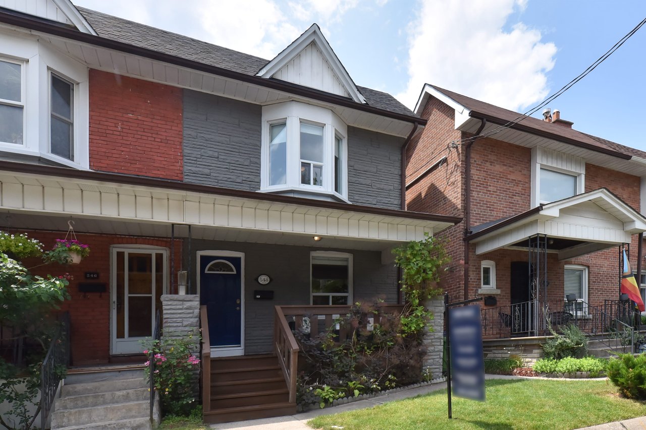 Semi-detached home in Bloor West Village