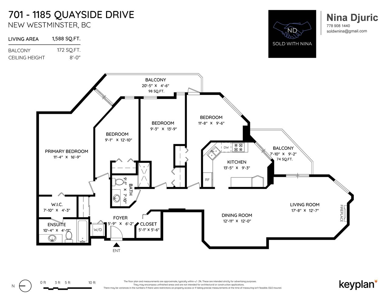 701-1185 Quayside Dr