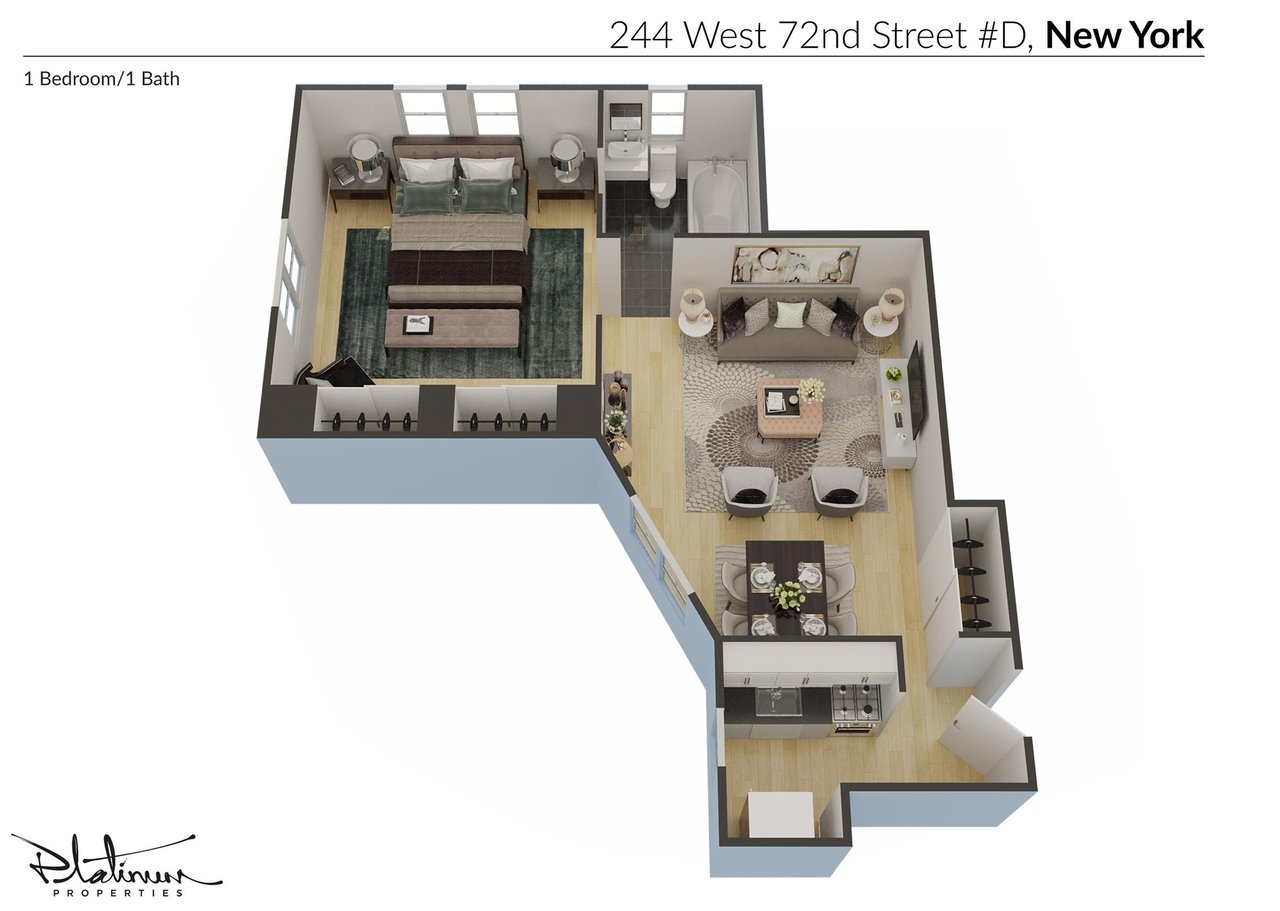 244 West 72nd Street, Apt 3-D
