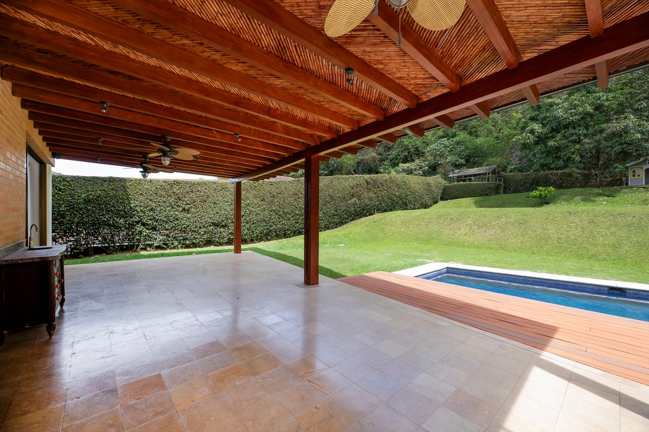 Terrace View Colonial Home, Escazu, San Jose