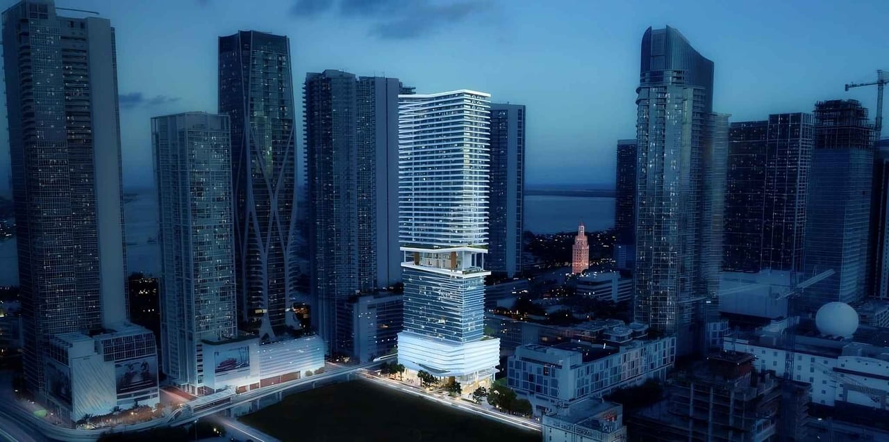 Nichols Architects unveils plans for a 53-story mixed-use tower located at the Miami Worldcenter. 