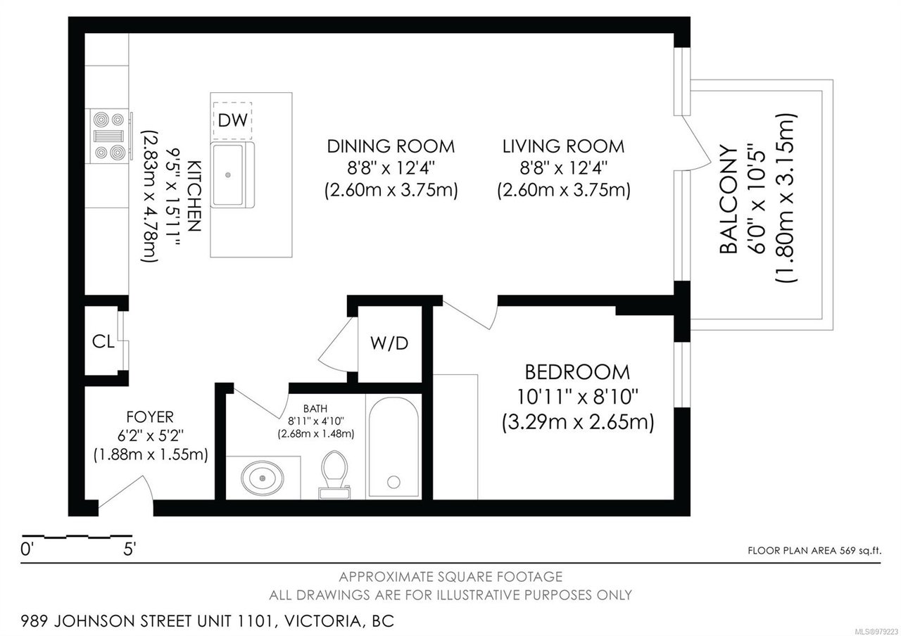 1101-989 Johnson St, Victoria