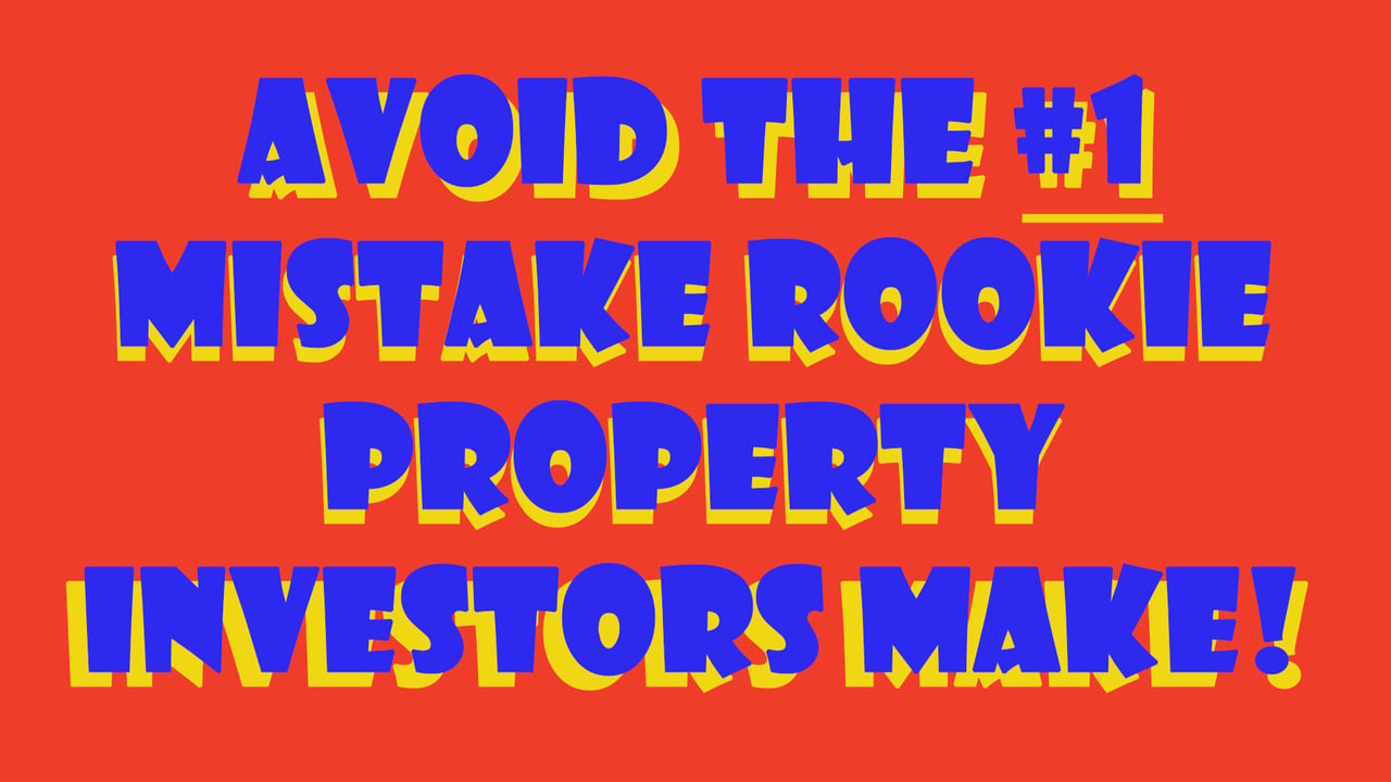Avoid the Most Common Mistake First Time Real Estate Investors Make