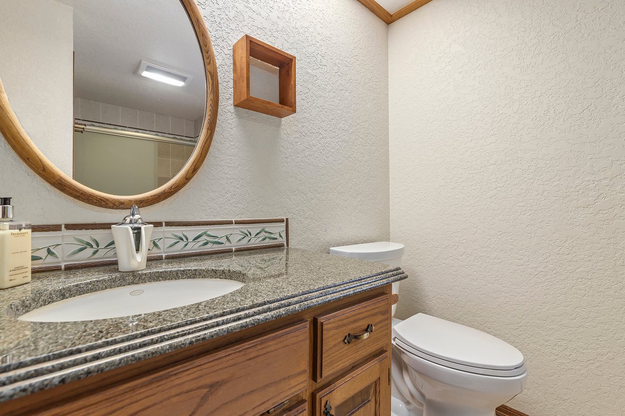 Let's explore the dual bathrooms in the primary bedroom suite, a feature that offers you unparalleled convenience and comfort.