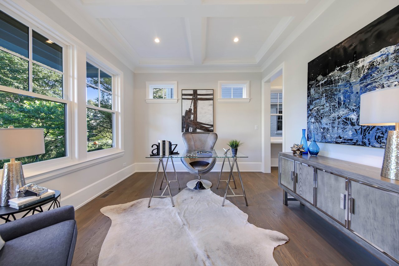 Dressed In The Finest Materials, This New Construction Home By One Of Hinsdale’s Most Reputable Builders