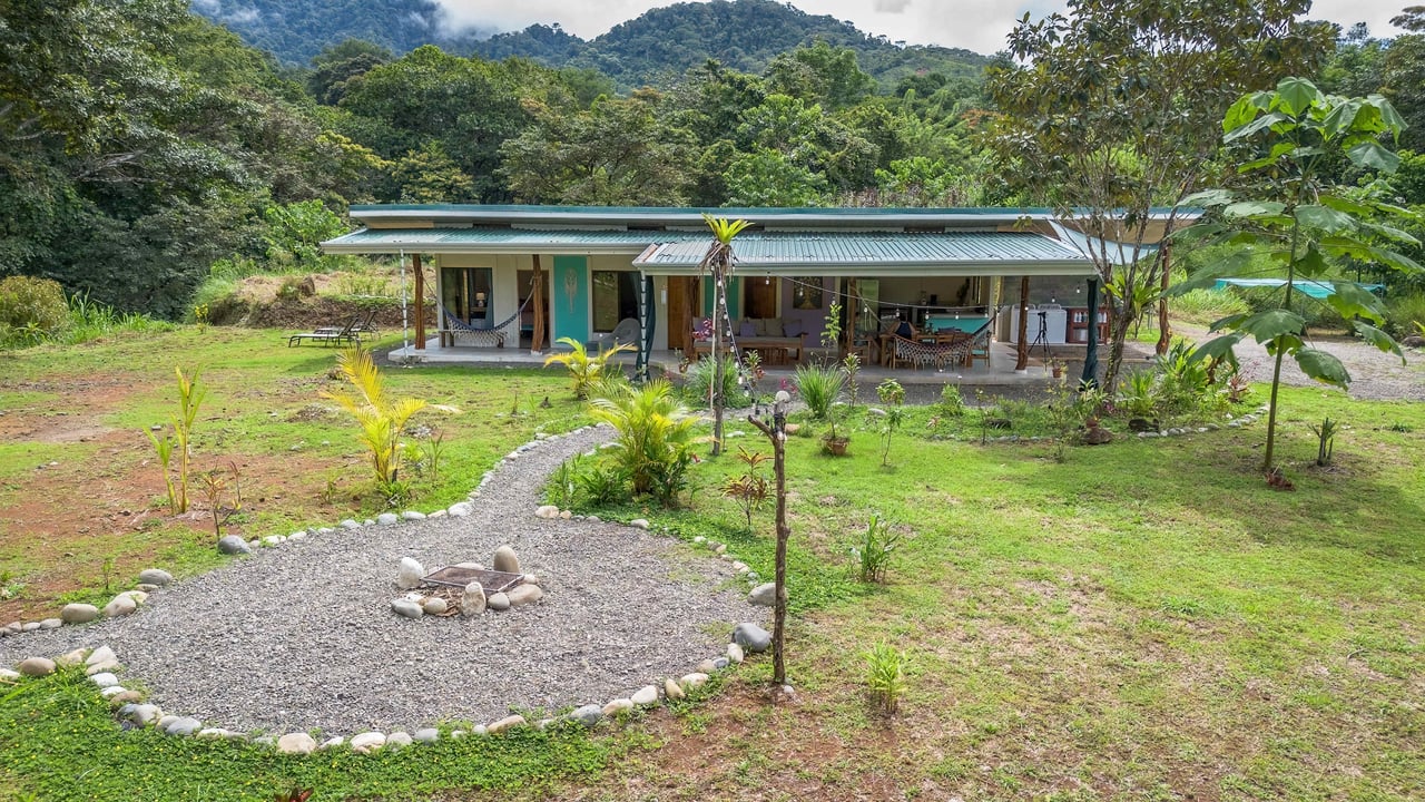 Casa Origen Hidden Away on 2.5 Acres of Land Bordered by a River!