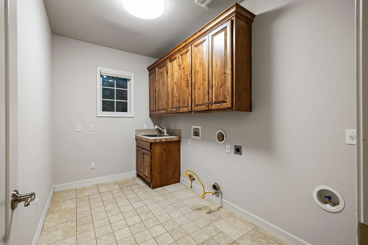 Spacious Walk-In utility Room