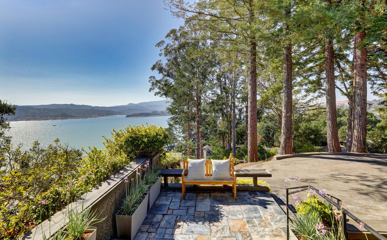 Stylish and Renovated with Sweeping Views Across the Bay