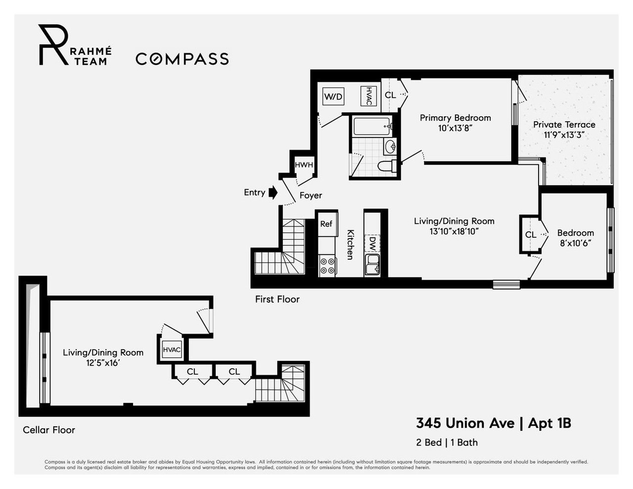 345 Union Ave, #1B