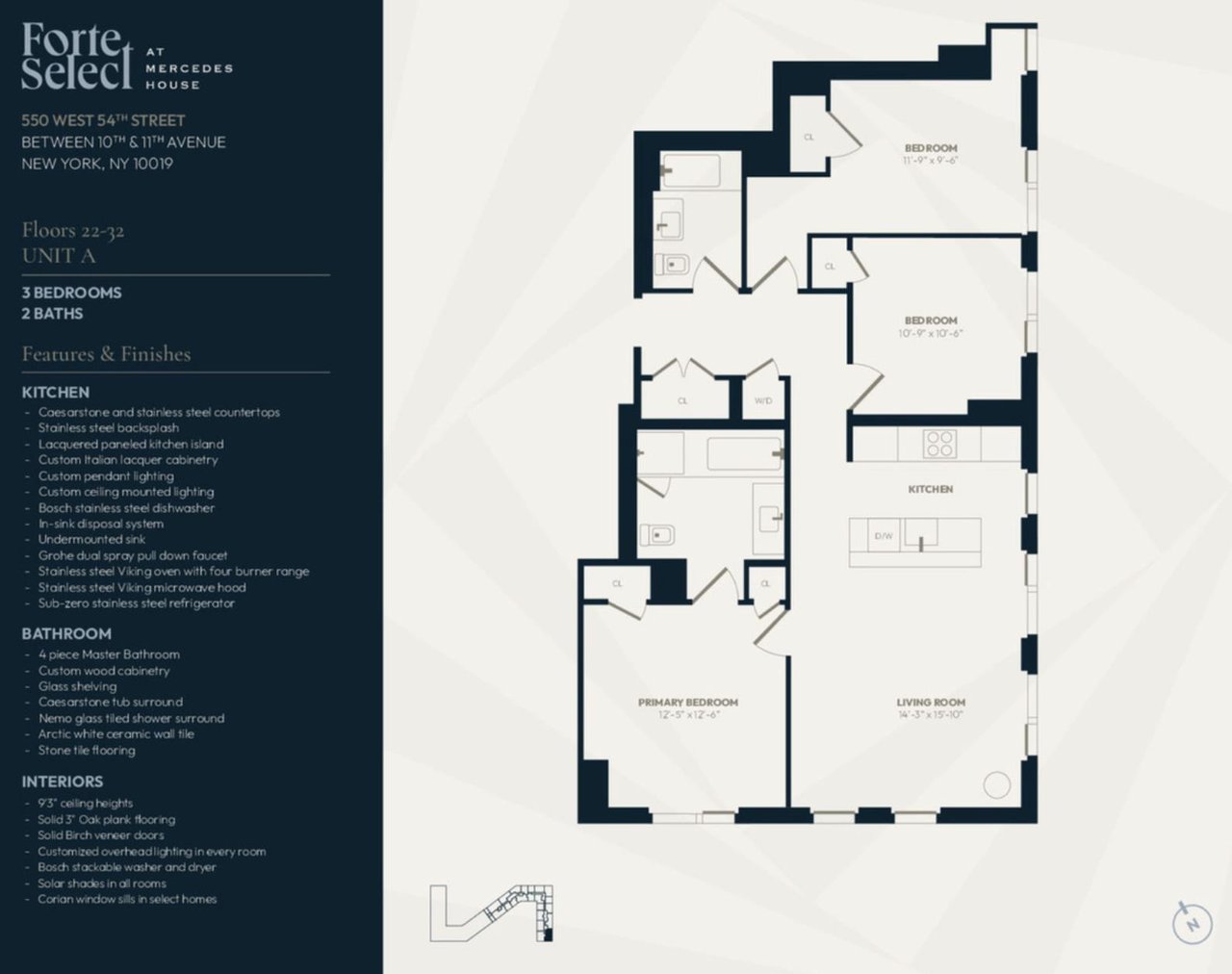 554 West 54th Street, Apt 22-A