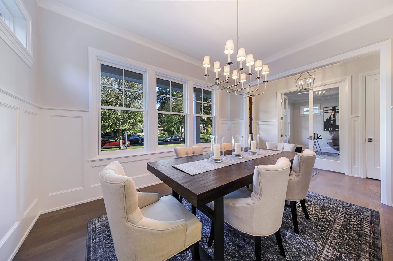 Dressed In The Finest Materials, This New Construction Home By One Of Hinsdale’s Most Reputable Builders
